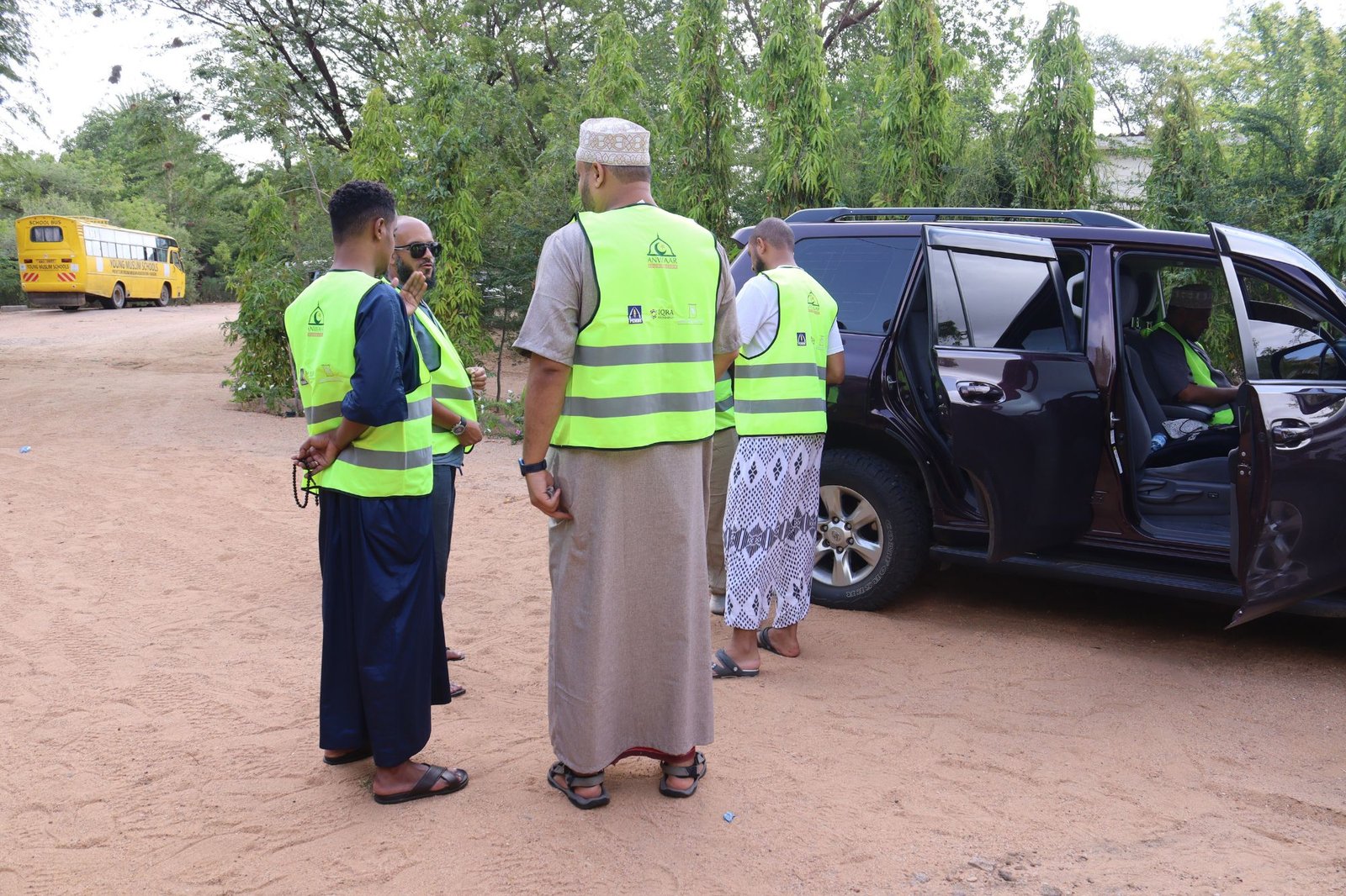 Anwaar Foundation team in the field