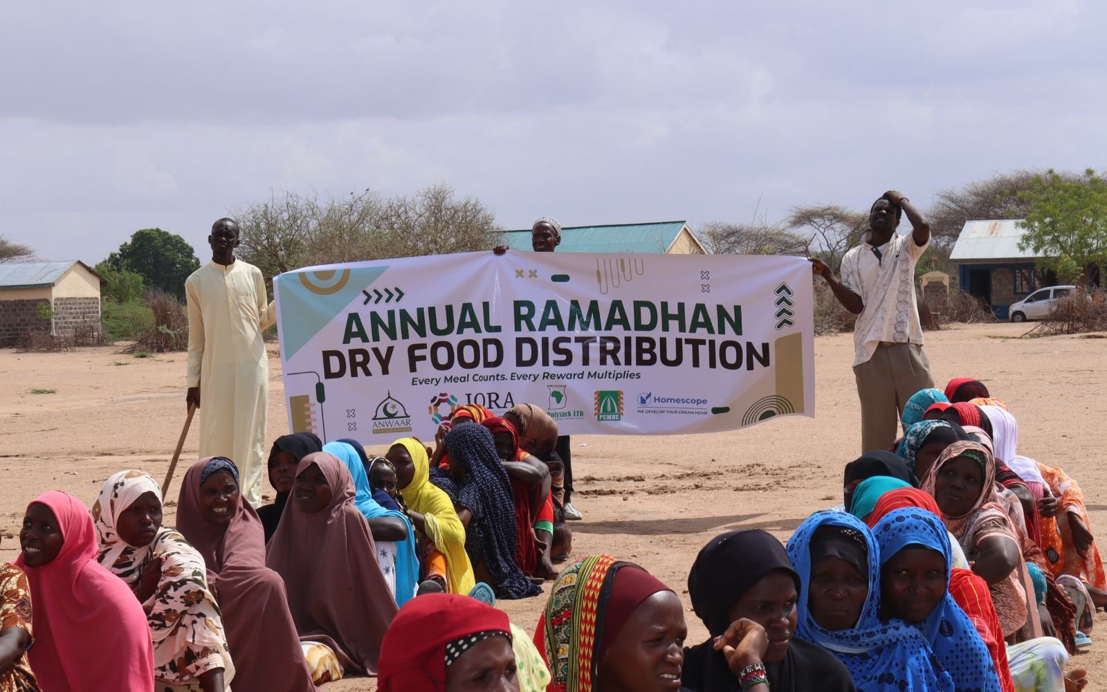 Dry food distribution