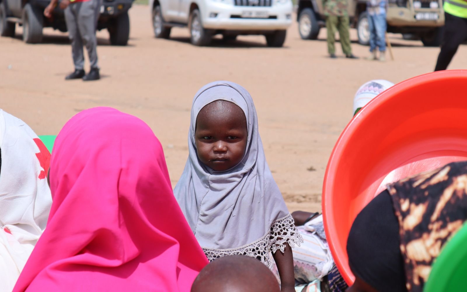 Eid meal distribution